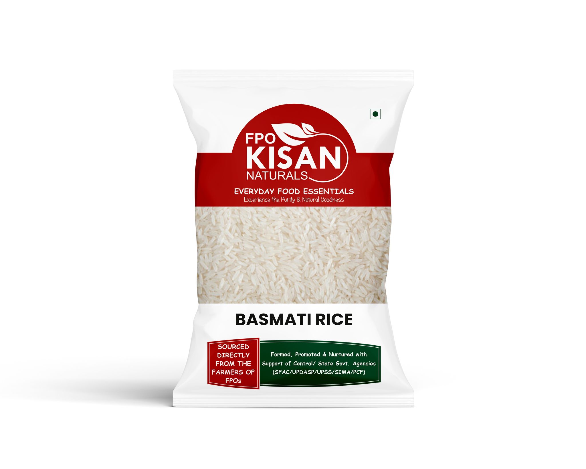 FPO Kisan Naturals Premium Basmati Rice - Sourced Directly from Farmers