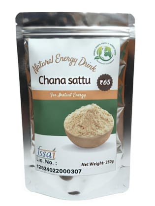 Chana Sattu Natural Energy Drink Powder for Instant Energy 250g