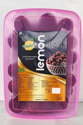 Vitalime Black Lemon 100% Dried Fresh Raw Lemon - 500g