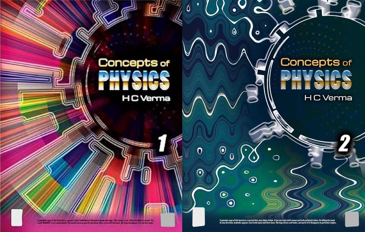 Concepts of Physics by HC Verma (Volumes 1 & 2) - Comprehensive Textbook
