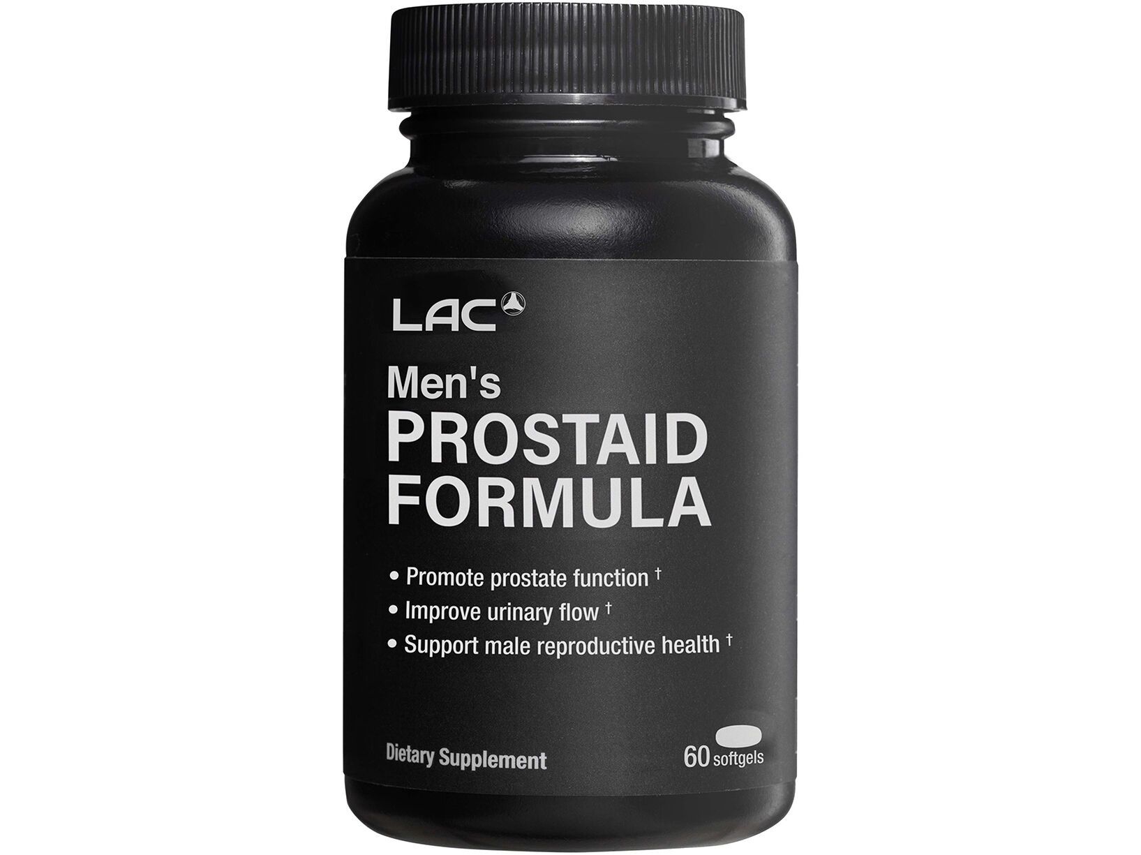  LAC Men’s ProstAid Formula – Prostate Health & Urinary Support Supplement – 60 Softgels