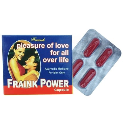 Fraink Power Capsule for Men's sensitivity Fraink Power Capsule for Men's sensitivity