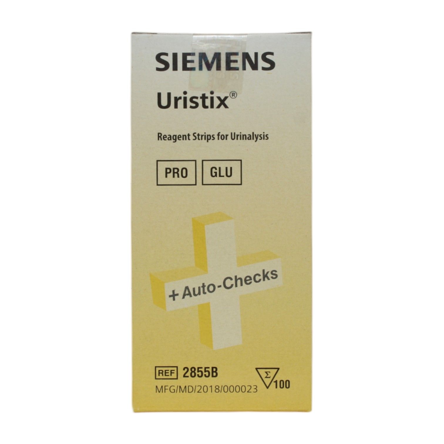 Uristix Reagent Strips for Urinalysis [Glucose + Protein] - Siemens