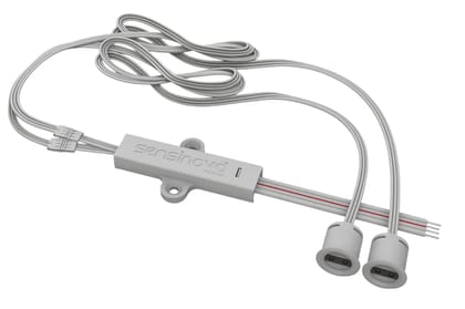 Wardrobe sensor Series E15 DD Wardrobe Sensor, Dual Mode Door Sense and Wave Switch, 2 Year Warranty, 100cm Cable Length, 12V/24V DC