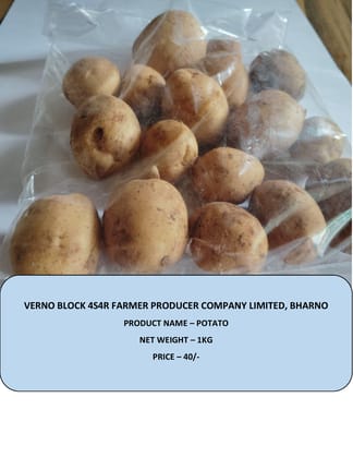 Fresh Farm Potatoes - 1kg Pack