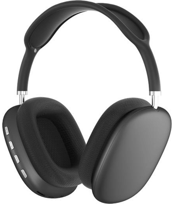 OLIVEOPS P9 Black Headphones Bluetooth Bluetooth Headphone On Ear 4 Hours Playback Active Noise cancellation IPX4(Splash & Sweat Proof) Black