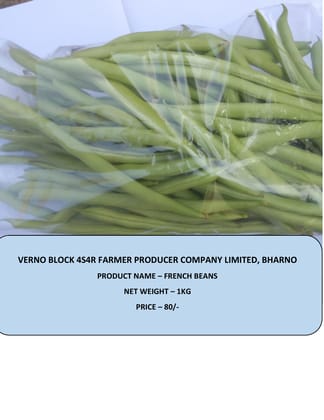 Fresh French Beans - 1kg