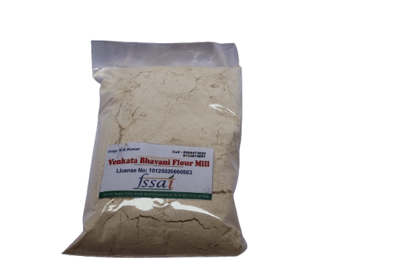 Venkata Bhavani Flour Mill Premium Fresh Milled Gram Flour Packet of half--5 00grams Venkata Bhavani Flour Mill Premium Fresh Milled Gram Flour Packet of half--5 00grams