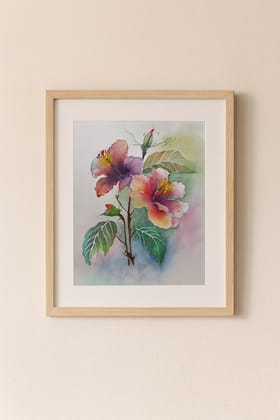 Harmony in Bloom – Original Watercolor Painting