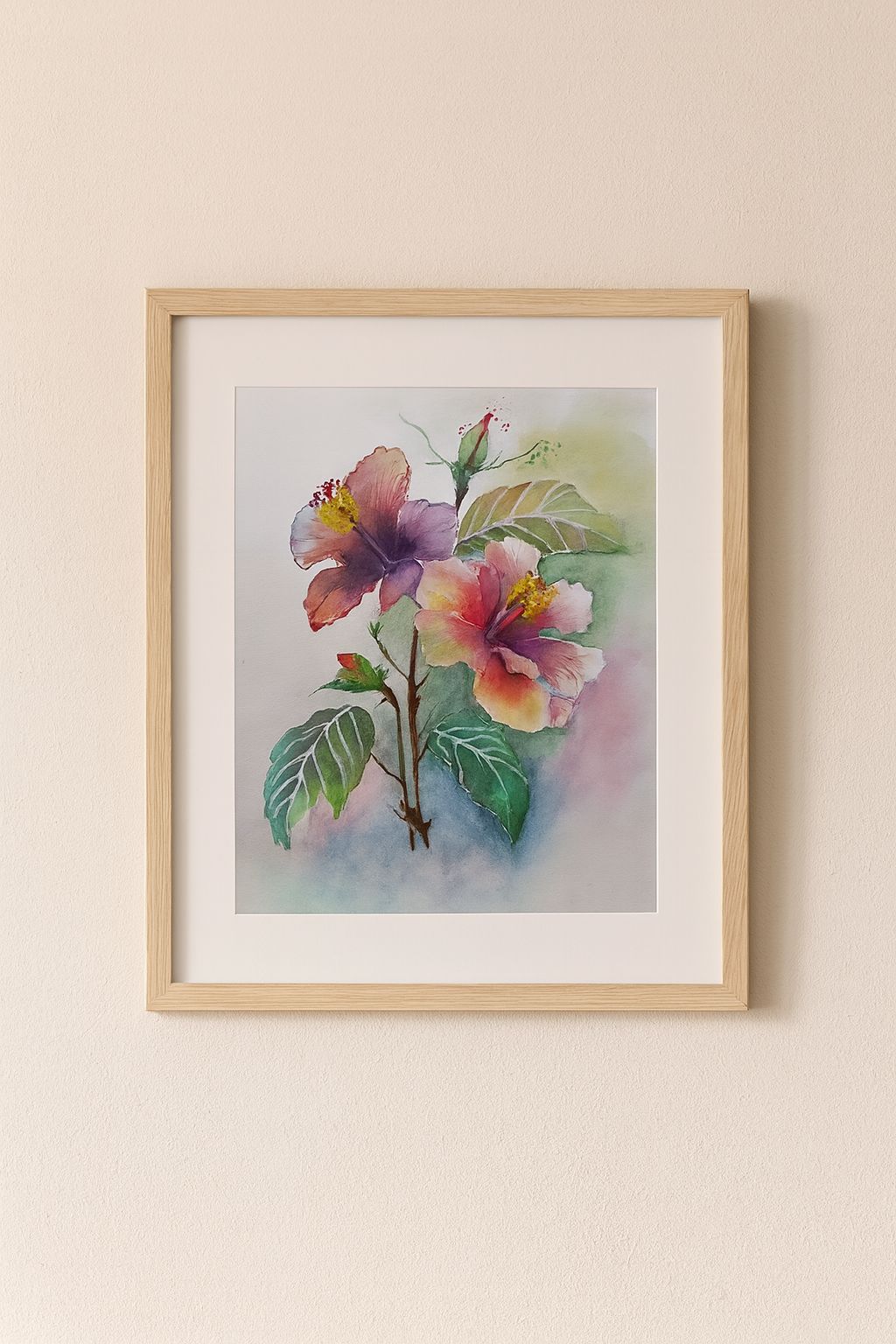 Harmony in Bloom – Original Watercolor Painting