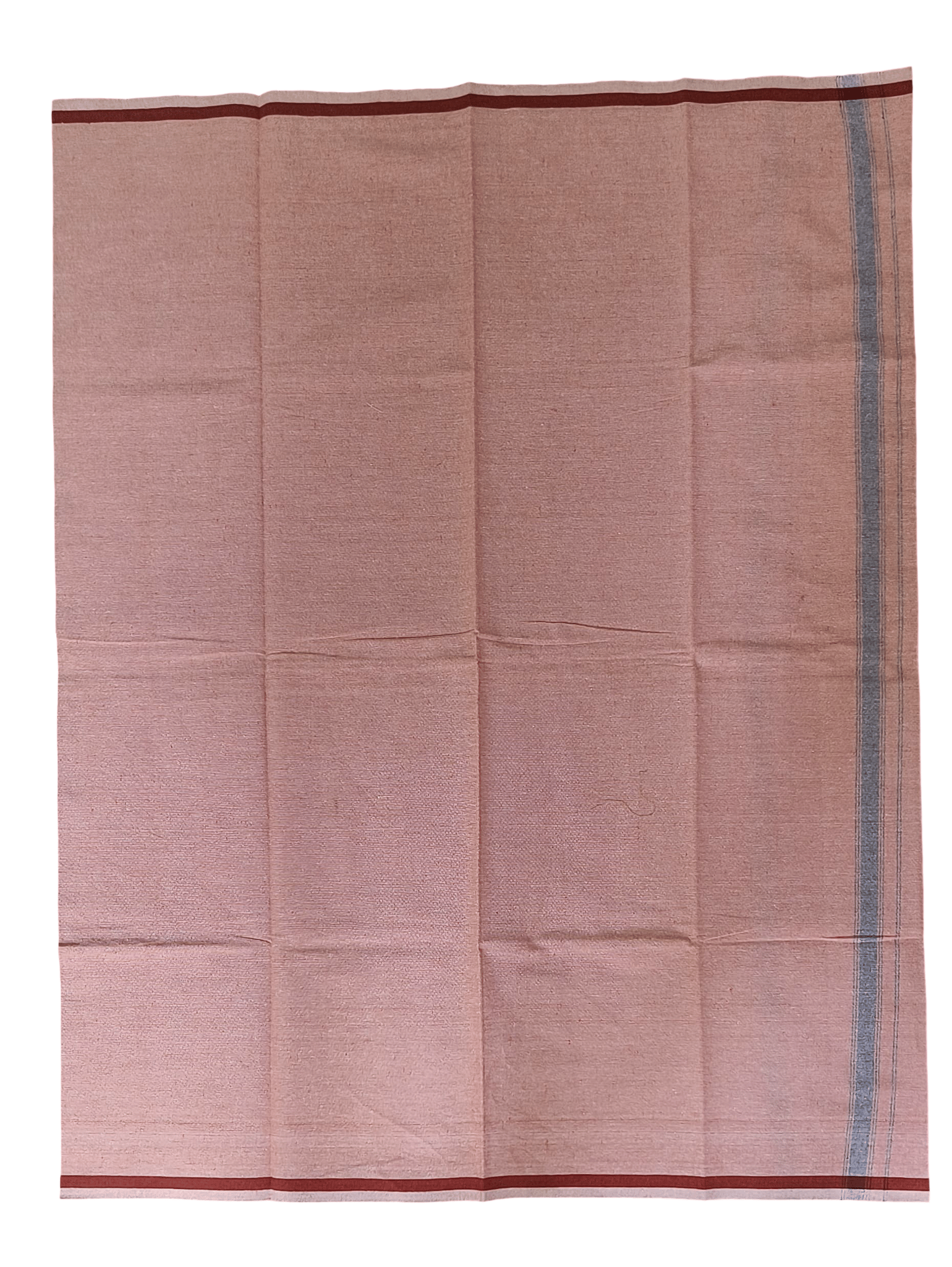 Soft Cotton Utility Cloth with Striped Borders