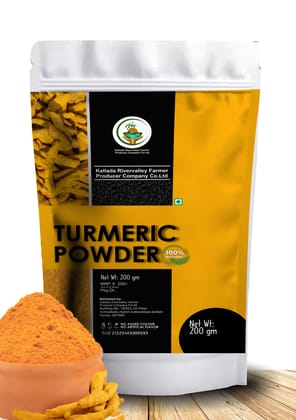 100% Natural Turmeric Powder, 200gm 100% Natural Turmeric Powder, 200gm