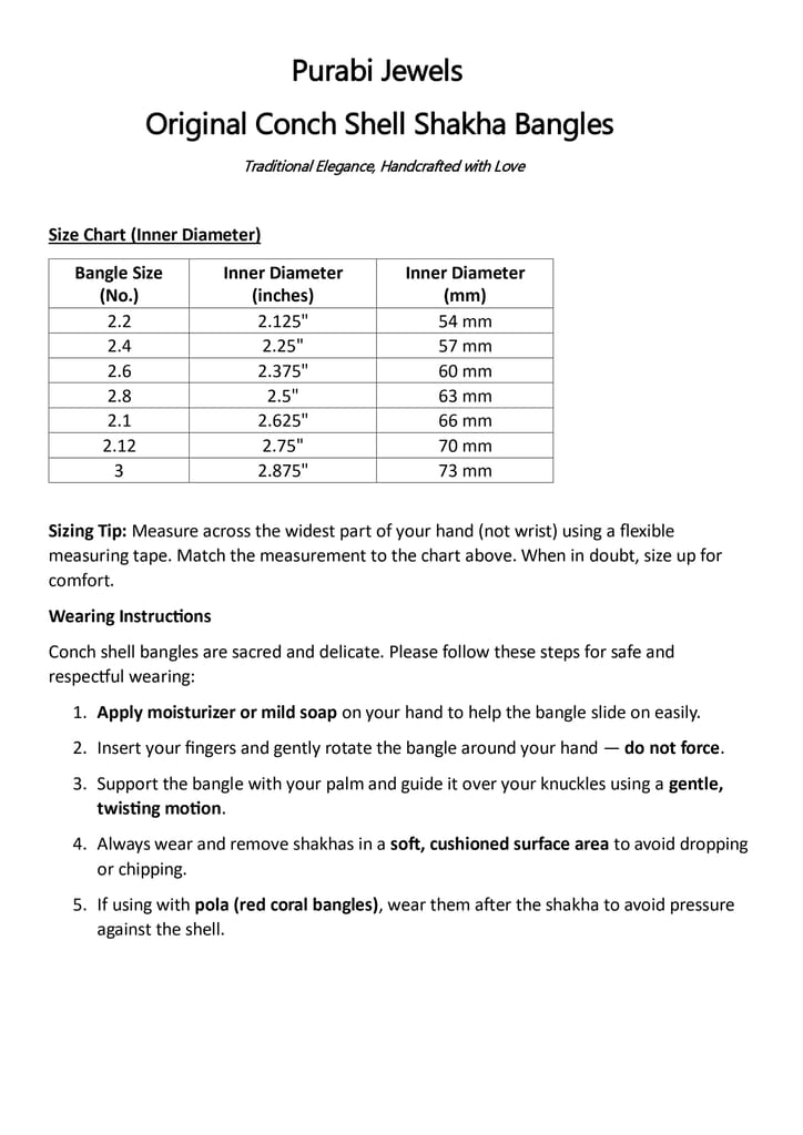 Size Guide Size Guide