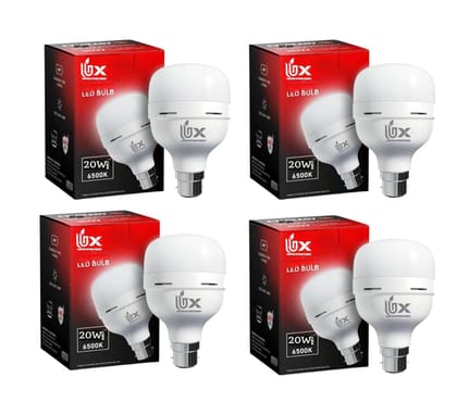 UBX SAVR 20W LED Bulb | B22 Base | Pack of 4