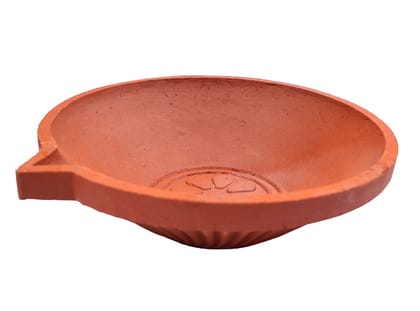 Traditional Terracotta Clay Diya for Diwali Puja and Home Decor
