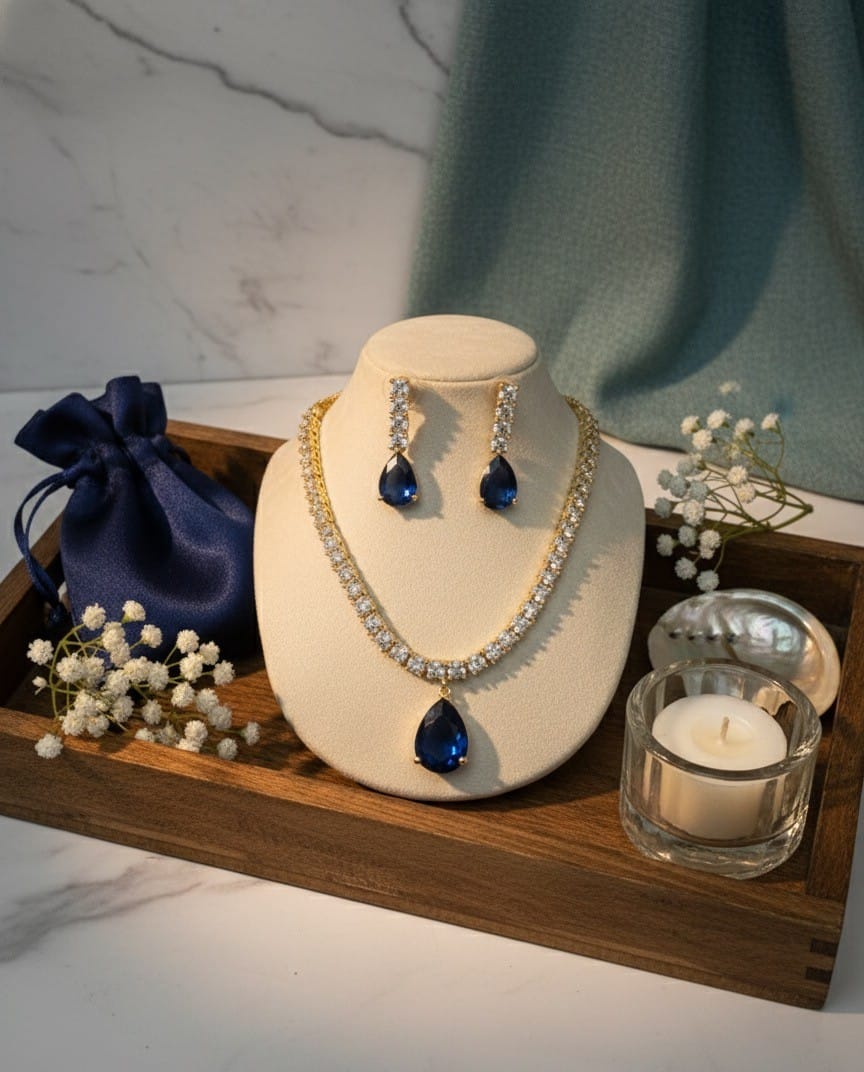 Glamvila Designer AD Stones Jewellery