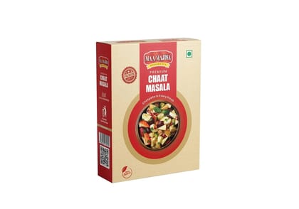 MAAMAJISA SPICES AND TEA Premium Chaat Masala Powder, Tangy Chatpata Spice Blend, 100% Natural Ingredients, 50g