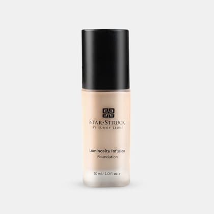 StarStruck by Sunny Leone Luminosity Infusion Foundation for Fair Skin - Ivory, 30ml