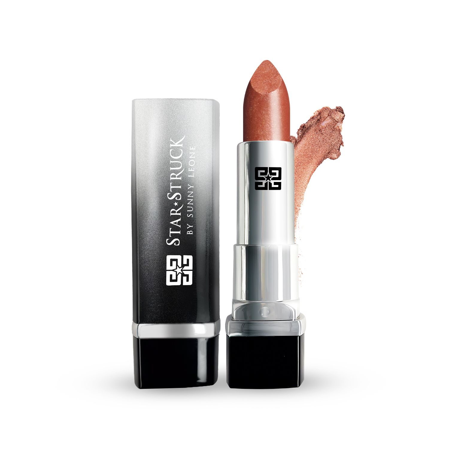 Star Struck by Sunny Leone Luxe Matte Lipstick - Bronze Beauty, 4.2g