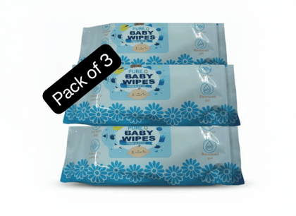 Pure O Baby Wipes