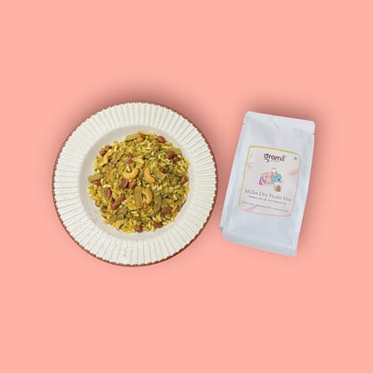 Gramil Millet Dry Fruits Mix (Millet Snack) | Box of 150g