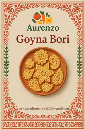 Aurenzo Goyna Bori Traditional Crispy Indian Snack