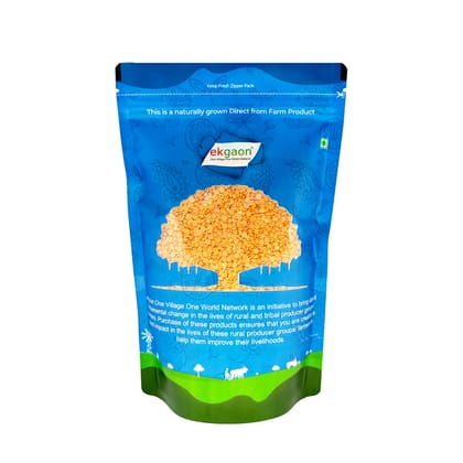 Unpolished Desi Masoor Dal - Dhuli (Washed & Split Red Gram) 500Gms