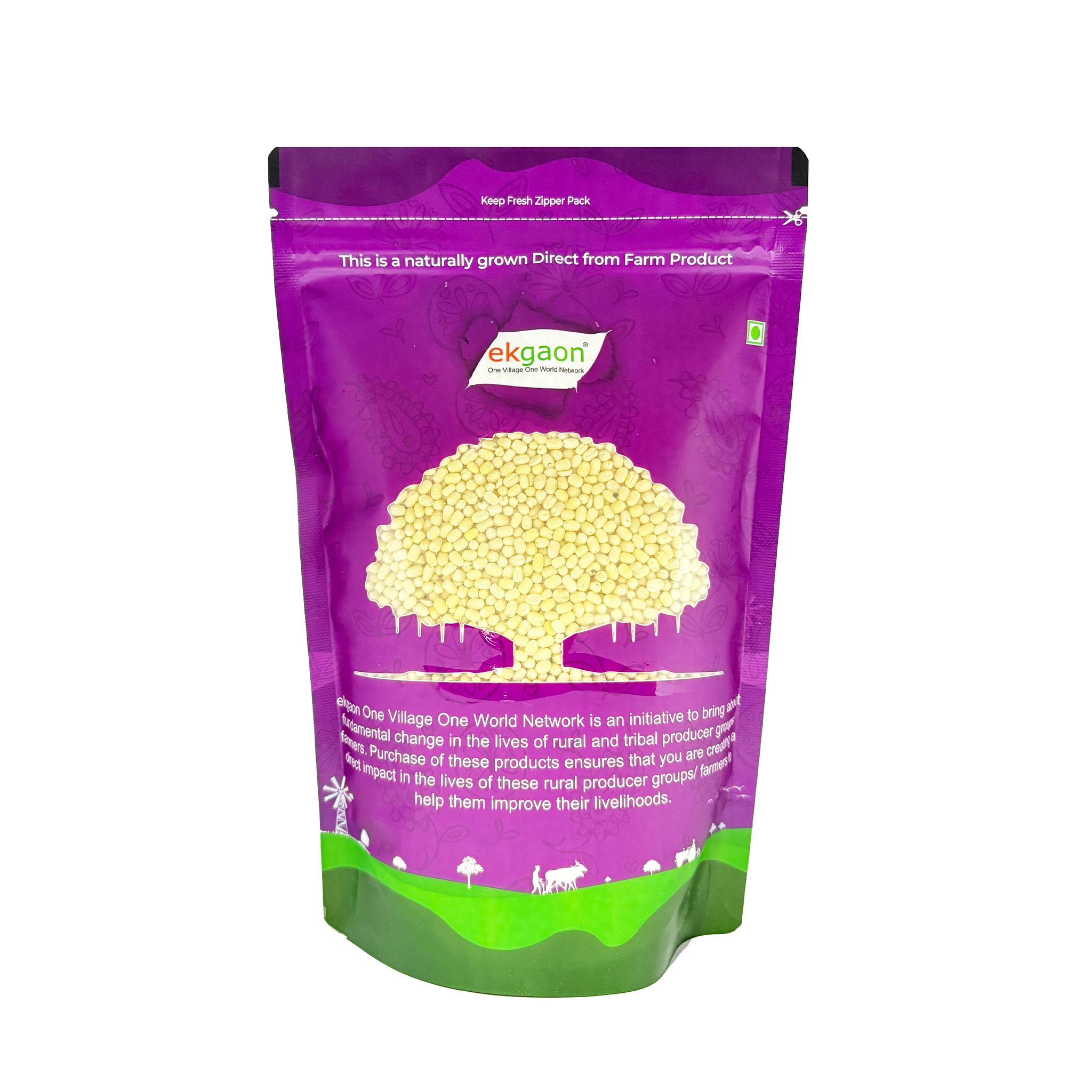 Unpolished Desi Urad Dal - Sabut Dhuli (whole grain & washed Black Gram) 500 Gms