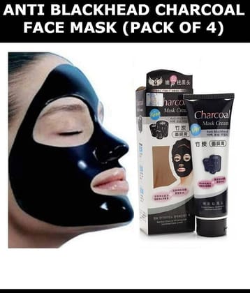 Charcoal Face Mask Anti Blackhead - Pack of 4 (130g Each)