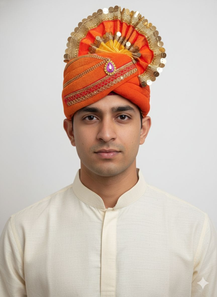 The Rajwada Traditional Turban