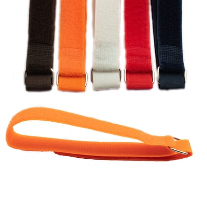 Medical Tourniquet Belt for Blood Collection with Stainless Steel Ring | Multicolor Elastic Fitness Band (Pack of 10)