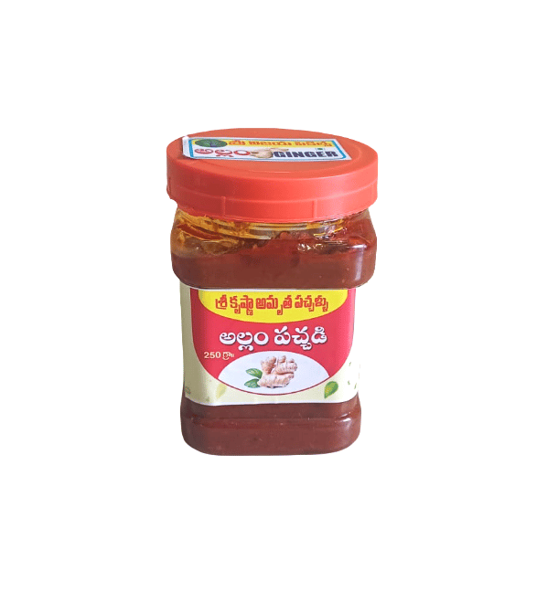 Sri Krishna Amma Vari Allam Pachadi - Authentic Ginger Pickle (250g)