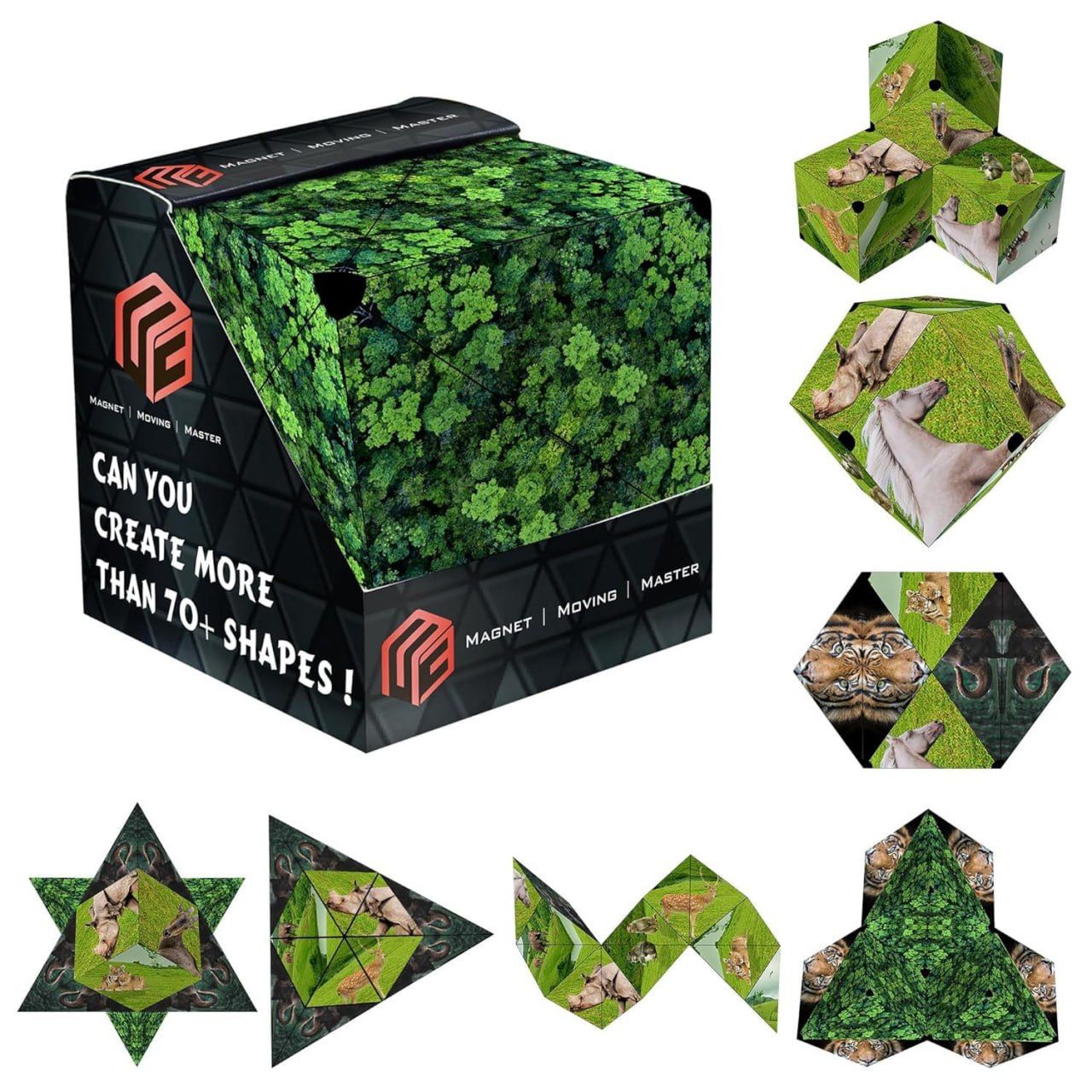 Shape Shifting Box Puzzle Cube – 3D Transforming Magic Cube Toy for Kids