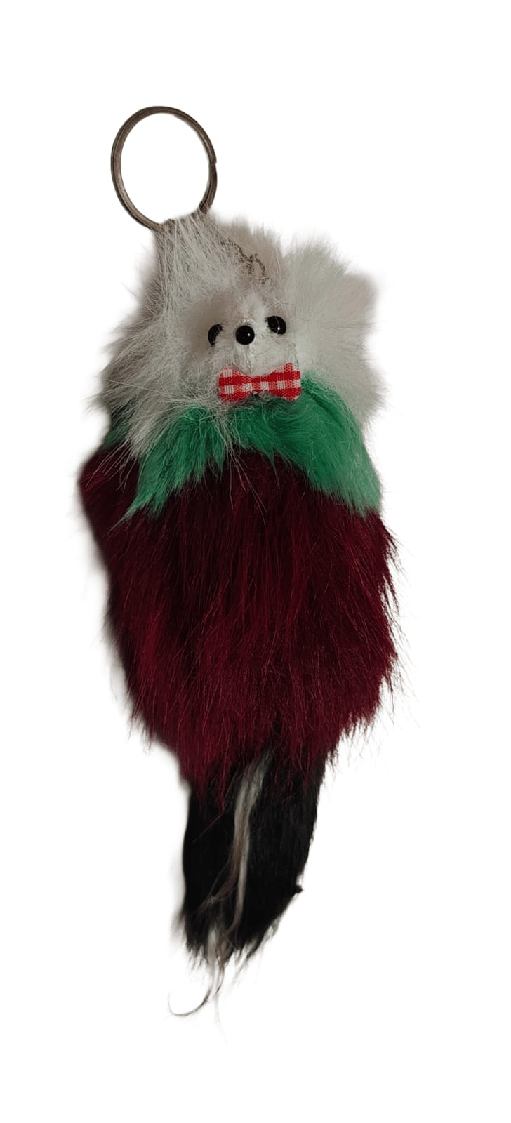 Stylish Multi-Color Furry Fluffy Keychain Bag Charm