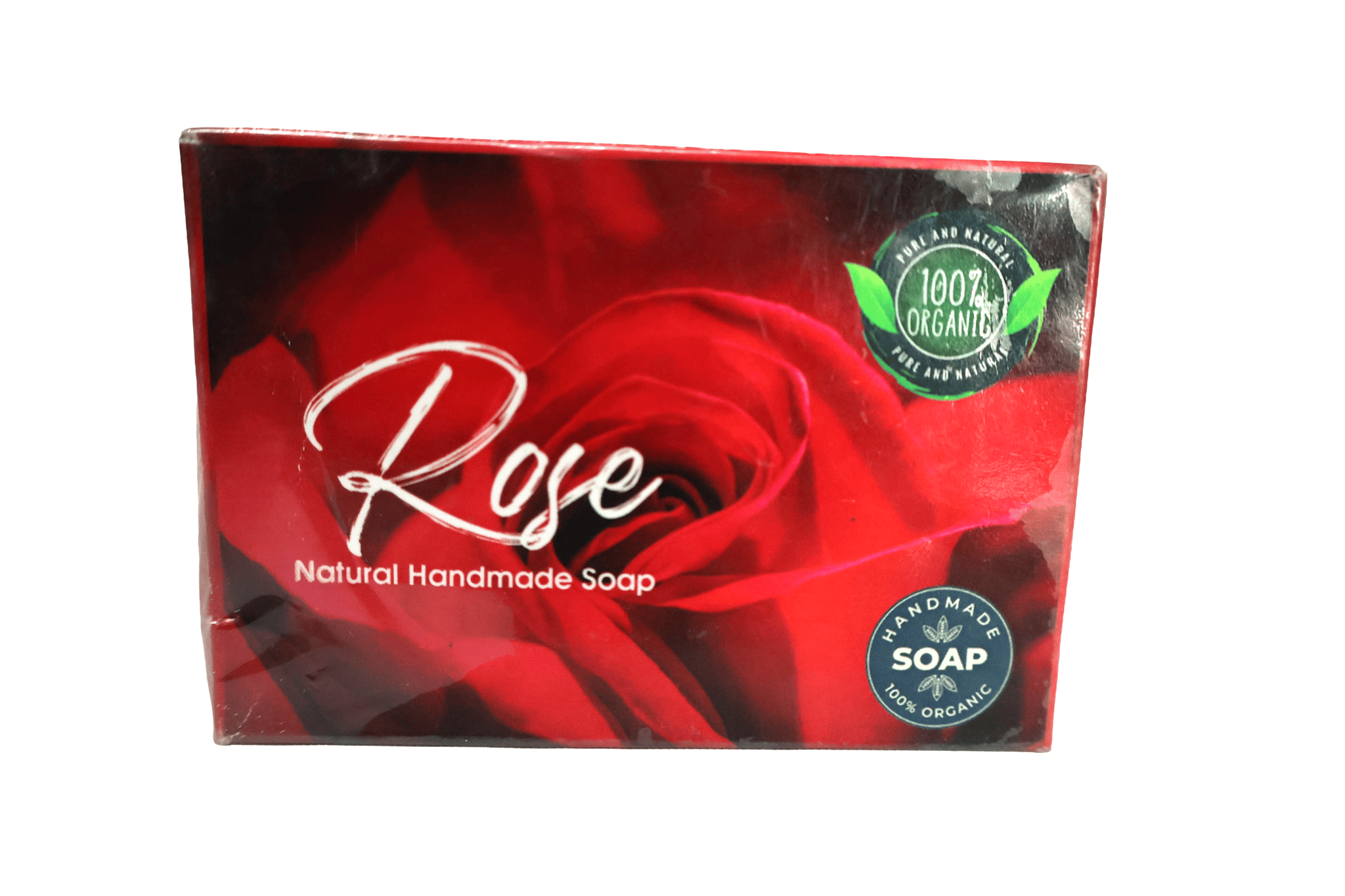 Rose Natural Handmade Organic Moisturizing Bath Soap Bar