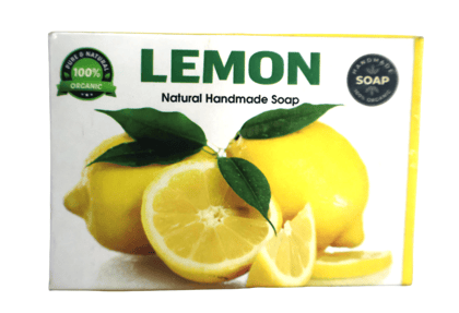 Pure & Natural Organic Lemon Handmade Soap Bar