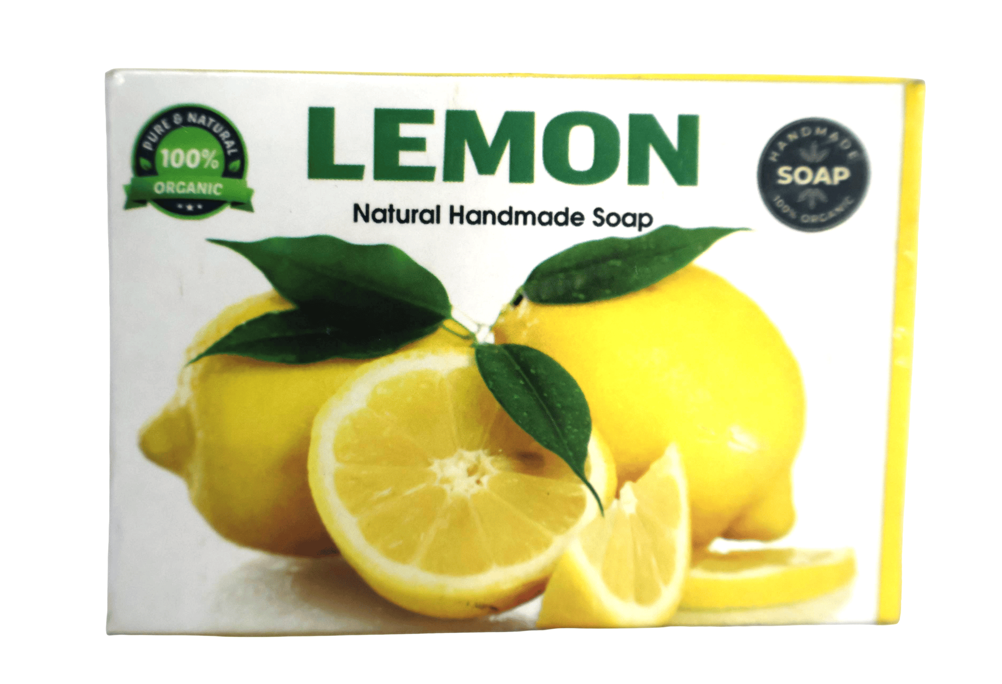 Pure & Natural Organic Lemon Handmade Soap Bar