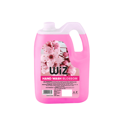 Wiz Blossom Handwash Liquid Soap Refill Can - 5L | Germ Protection | Hand Wash with Added pH-Balanced & Moisturizers for Soft & Gentle Hands | Suitable for all Skin Types Wiz Blossom Handwash Liquid Soap Refill Can - 5L | Germ Protection | Hand Wash with Added pH-Balanced & Moisturizers for Soft & Gentle Hands | Suitable for all Skin Types