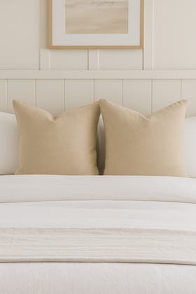 Light Beige Linen Decorative Throw Pillow Covers for Bed or Sofa Light Beige Linen Decorative Throw Pillow Covers for Bed or Sofa