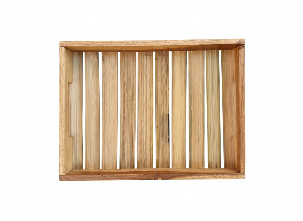 Premium Quality & Durable Bamboo Serving Tray | Eco-Friendly Tea & Snacks Platter | Long-Lasting Design
