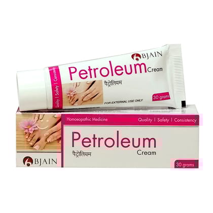 BJAIN Petroleum Ointment for Rough & Cracked Skin, Eczema, Psoriasis - 30gm