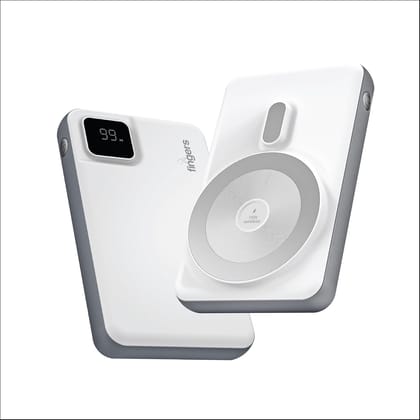 FINGERS MagPower-P10 Wireless Power Bank (10,000 mAh, 22.5 W Wired + 15 W Wireless MagSafe Fast Charging FINGERS MagPower-P10 Wireless Power Bank (10,000 mAh, 22.5 W Wired + 15 W Wireless MagSafe Fast Charging