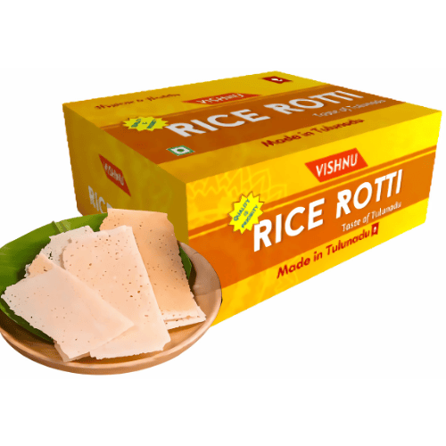 Vishnu Ultra-Thin Kori Rotti – Crispy Mangalorean Rice Wafers | Traditional South Indian Delight – 300g