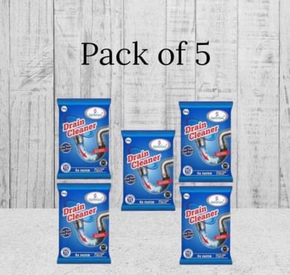 Sanvias Drain Cleaner - Pack of 5 for Clog-Free Drains