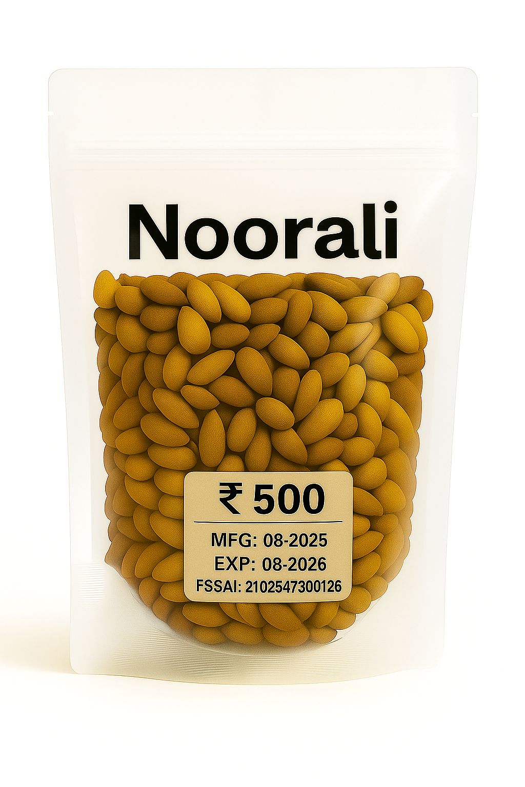 Noorali Premium Dry Fruits - Wholesome & Nutritious Snack Pouch