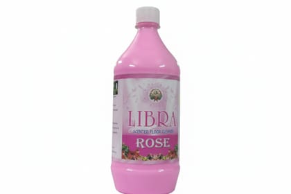 LIBRA Rose Scented Floor Cleaner, 1 Liter - Deep Clean & Fresh Fragrance