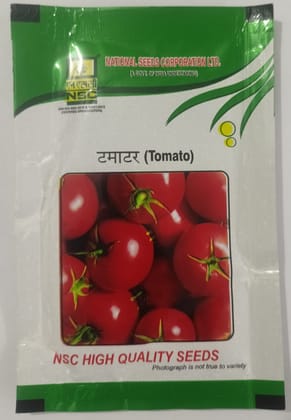 NSC Hybrid Tomato, Arka Samarat, 10 gram Truthfully Labelled Seed Pouch