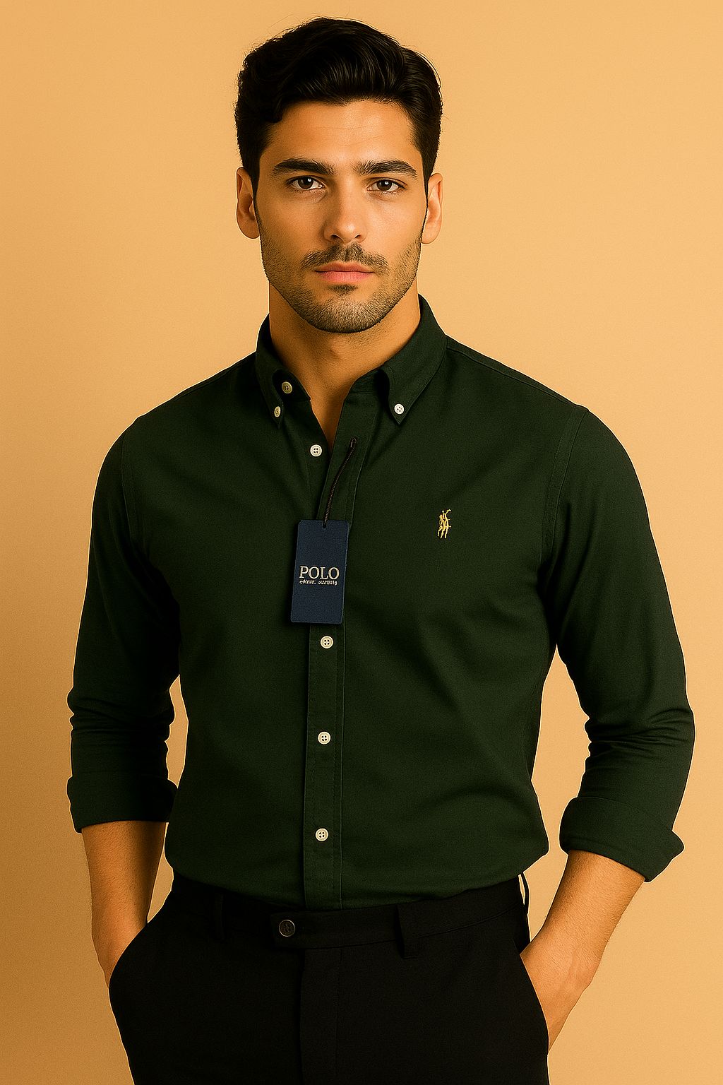 Bottle Green Full sleeve shirt