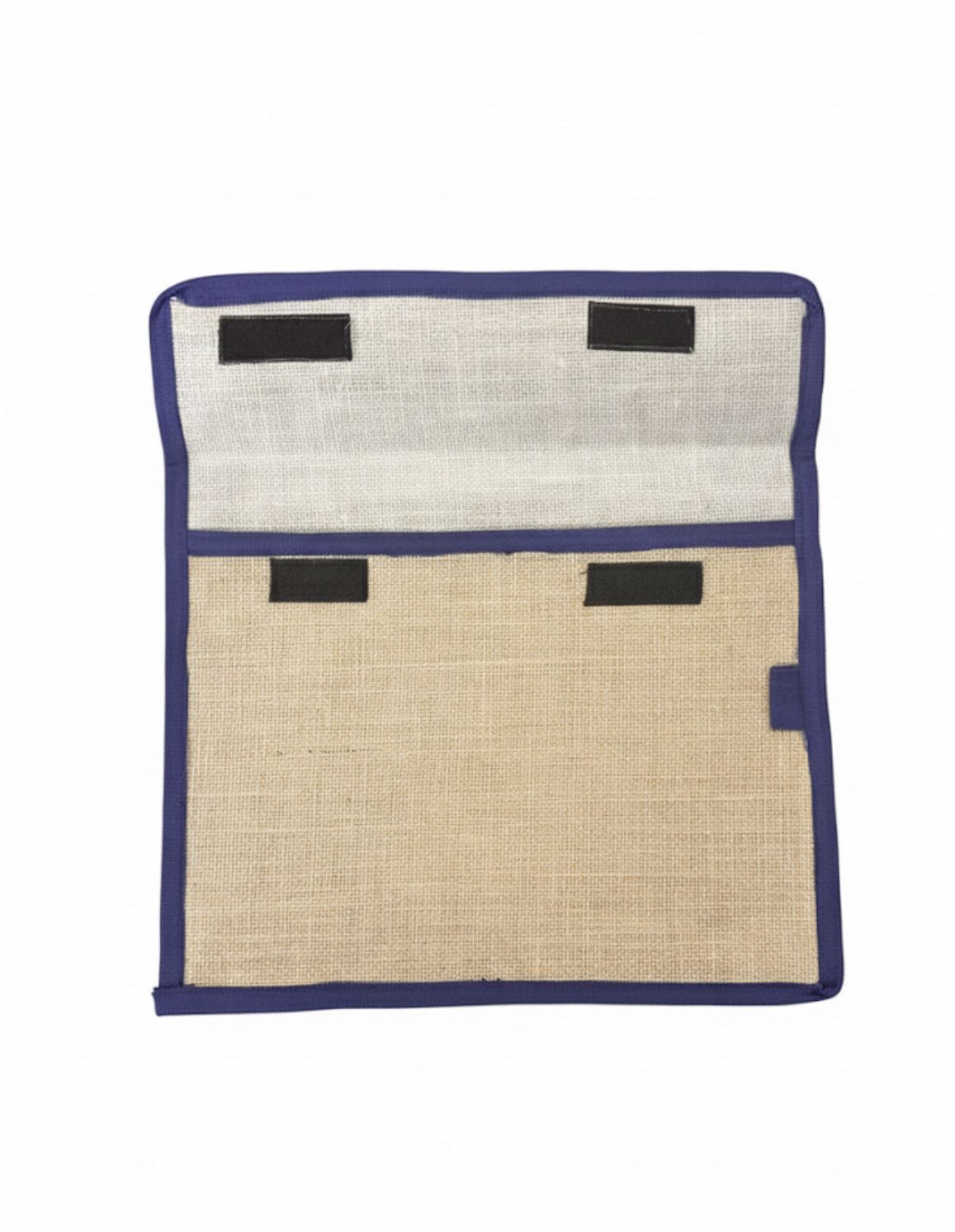 Pack of 2 Sustainable File Folder with Blue Piping