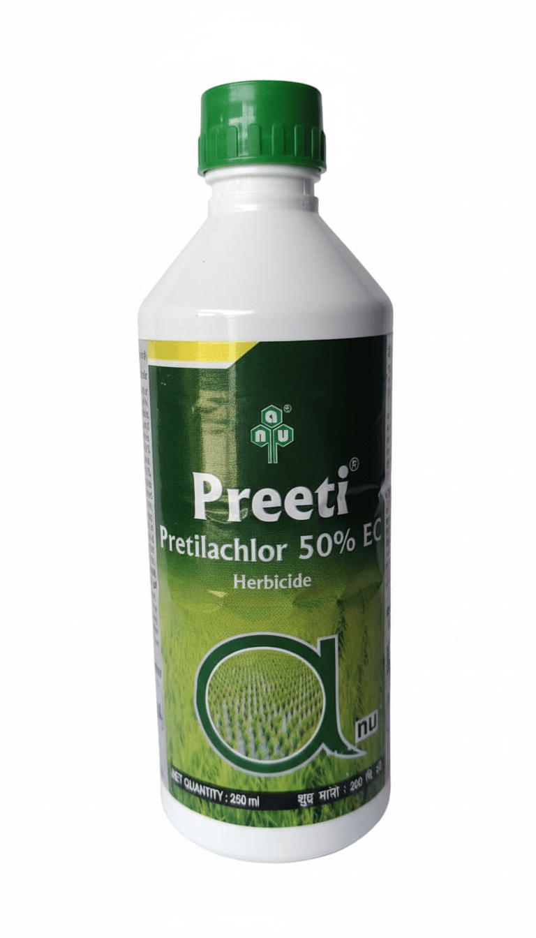 Preeti Pretila Chlor 50% EC Herbicide - 250ml Weed Control for Enhanced Crop Growth